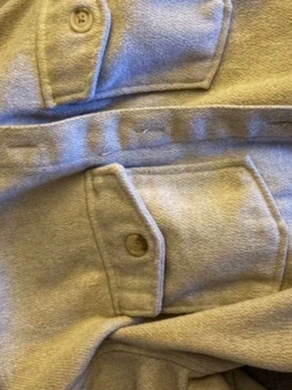 Beige shacket